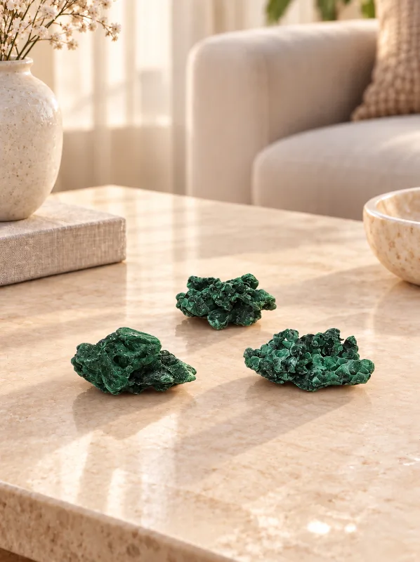 Malachite - La pietra grezza dei confini e degli zar