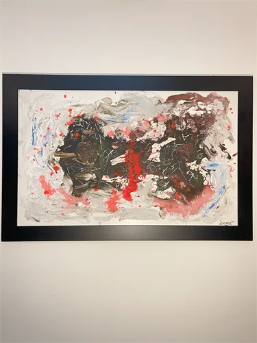 Quadro astratto un’anima ravvivata