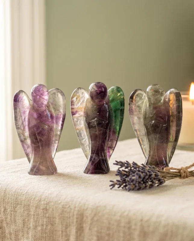 Angelo Genio | Pietra della Concentrazione in Fluorite