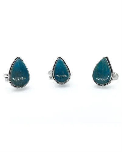 ANELLO APATITE BLU