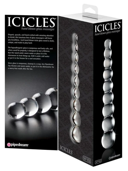 ICICLES - N. 2 MASAJEADOR DE VIDRIO