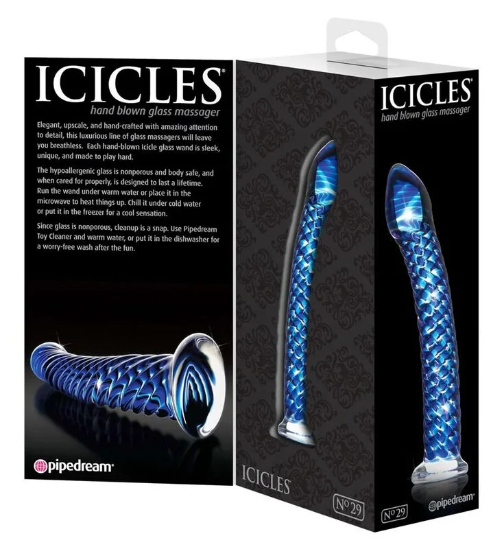 ICICLES - MASSAGGIATORE IN VETRO N. 29