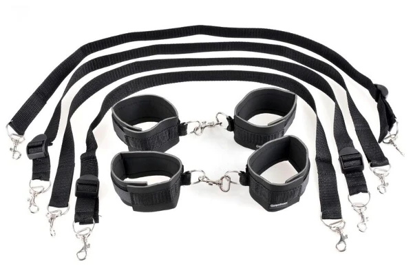 FETISH FANTASY SET DE ESPOSAS Y ATADURAS