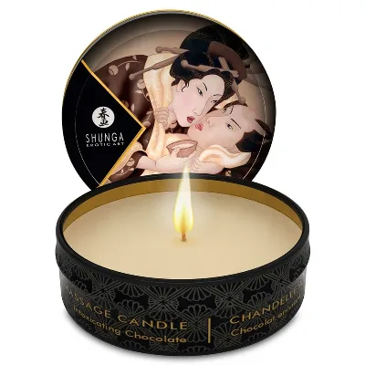 SHUNGA - MINI CARESS BY CANDLELIGHT ESPOSITORE CANDELE DA MASSAGGIO 24 UNITÀ
