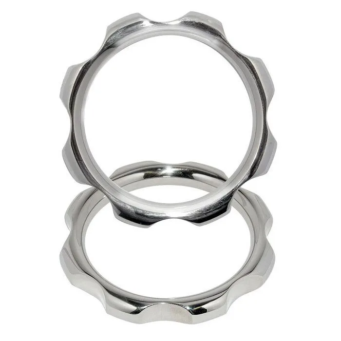 METAL HARD - ANILLO TORQUE METAL PARA PENE Y TESTÍCULOS 50 MM