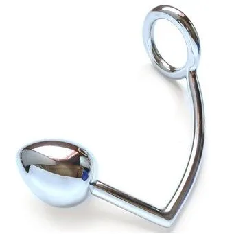 METAL HARD - ANILLO CON GANCHO ANAL 50MM