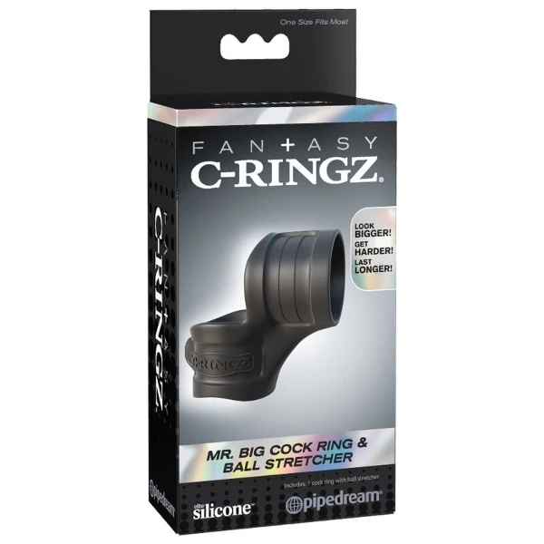 FANTASY C-RINGZ - BIG ANILLA PENE Y TESTÍCULOS