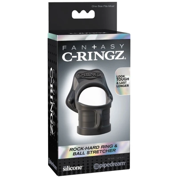 FANTASY C-RINGZ - ROCK HARD ANILLA & ANTI RETRACCIÓN TESTÍCULOS