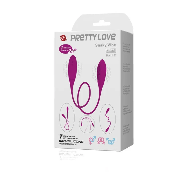 PRETTY LOVE - VIBRATORE SNAKY DELUXE 7 V