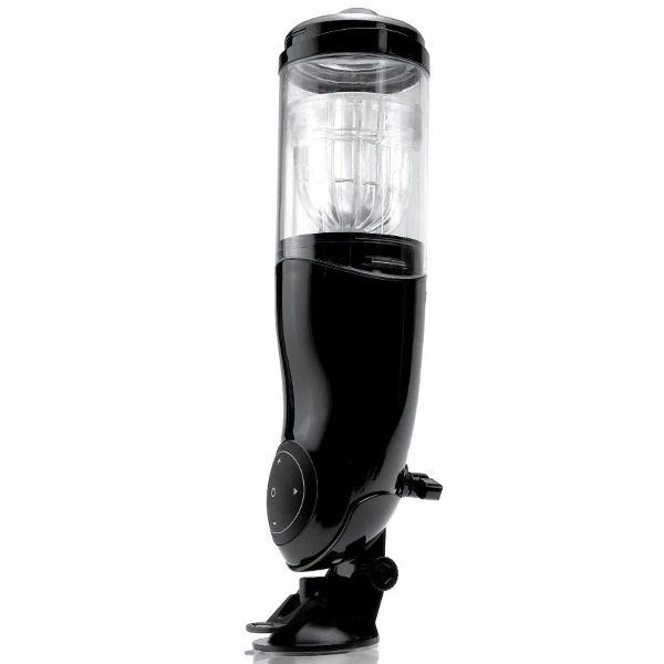 Mega-Bator Automático con Vibración y Rotación – Masturbador Masculino Recargable