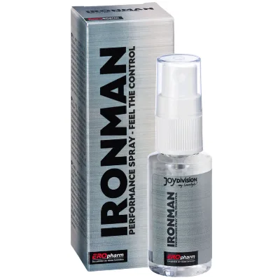 JOYDIVISION EROPHARM - IRONMAN PERFORMANCE SPRAY RETARDANTE PARA HOMBRES 30ML