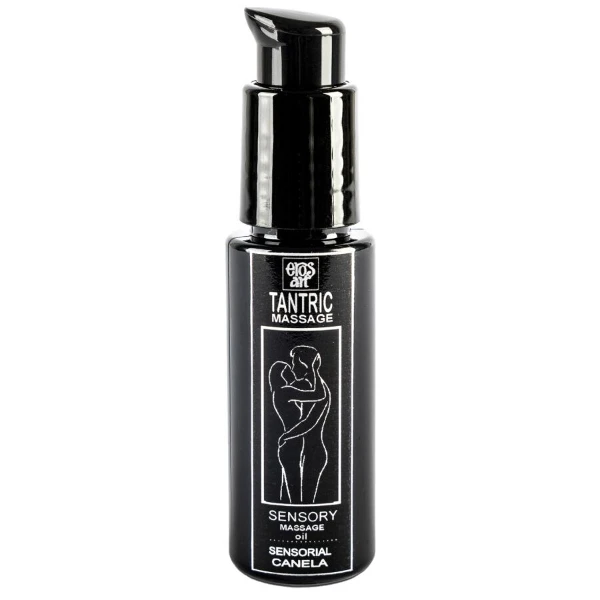 EROS-ART - OLIO DA MASSAGGIO TANTRICO NATURALE E AFRODISIACO ALLA CANNELLA 30 ML