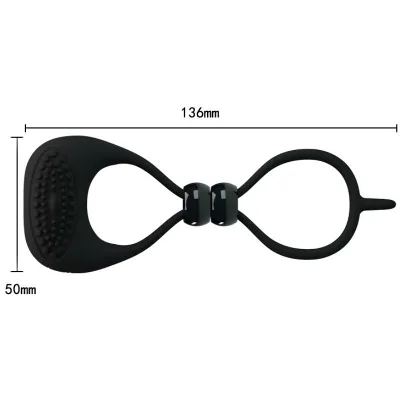 PRETTY LOVE - ANILLO DOBLE PARA PENE Y TESTÍCULOS