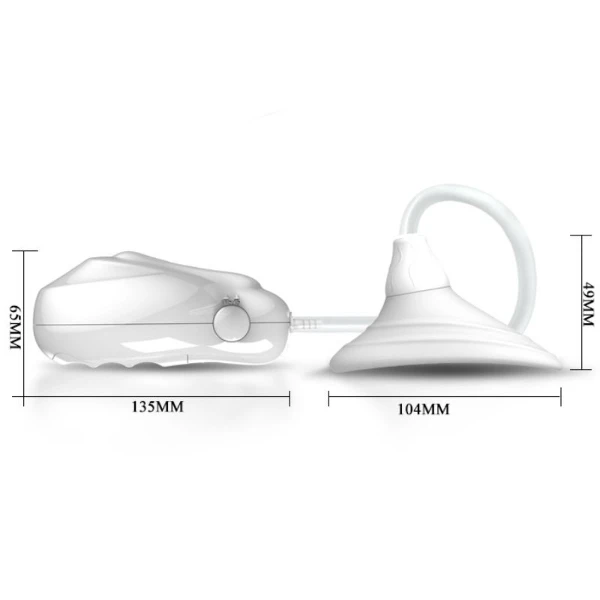 PRETTY LOVE - STIMOLATORE DI SUCCHIAMENTO E FLIRT PER AMANTE PASSIONALE