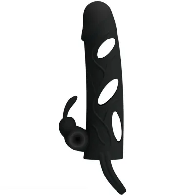 PRETTY LOVE - FUNDA SILICONA CON VIBRACIÓN 14 CM 1.0