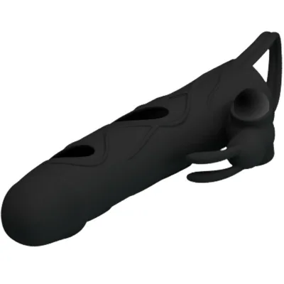 PRETTY LOVE - FUNDA SILICONA CON VIBRACIÓN 14 CM 1.0