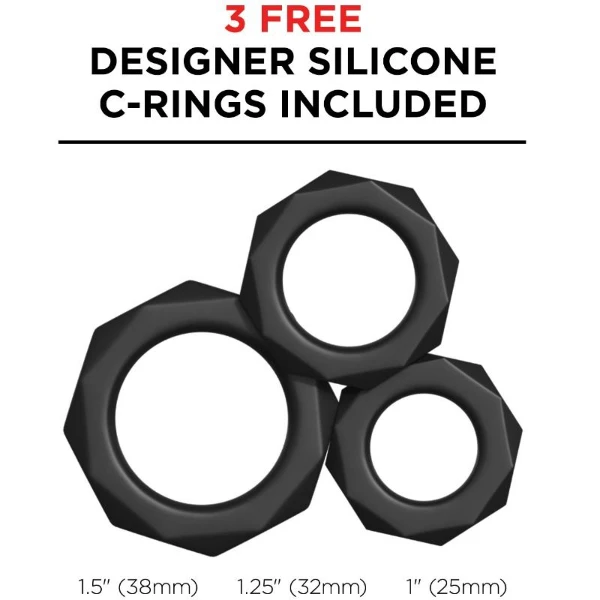 PDX ELITE - STROKER REALÍSTICO GARGANTA PROFUNDA CON VIBRACIÓN