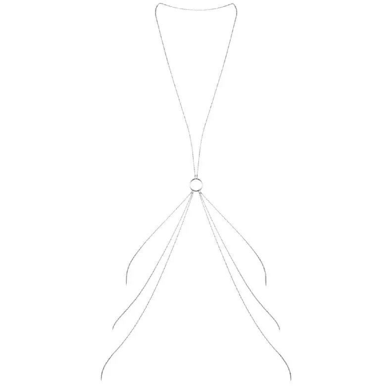 BIJOUX INDISCRETS - MAGNIFIQUE CADENAS METÁLICAS PARA EL CUERPO 8 SILVER