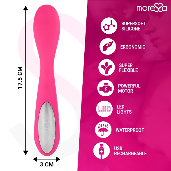MORESSA - DRUSO PREMIUM SILICONE RICARICABILE