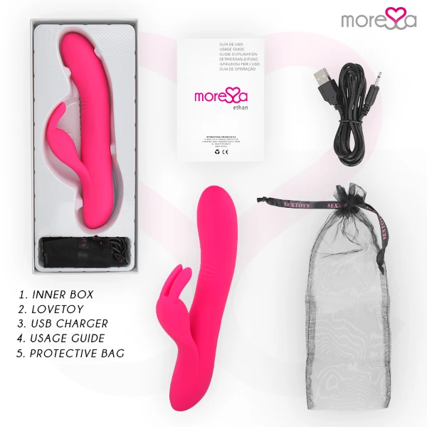 MORESSA - ETHAN PREMIUM SILICONE RICARICABILE