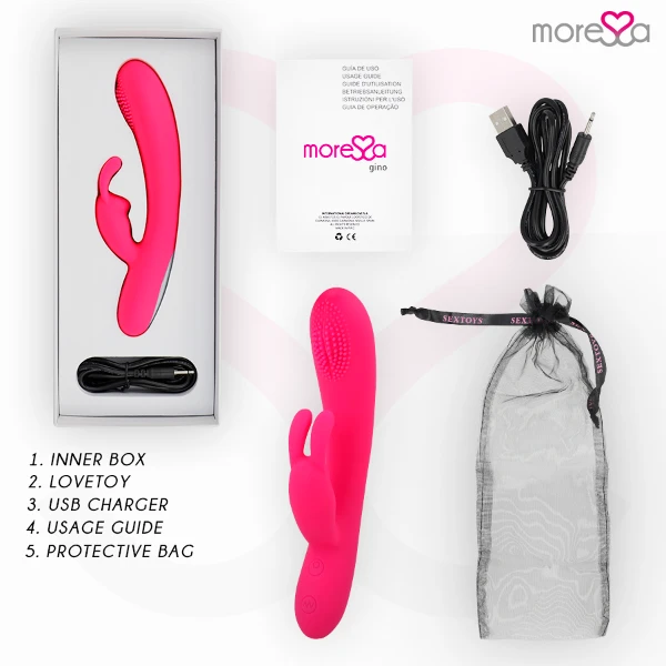MORESSA - GINO PREMIUM SILICONE RICARICABILE