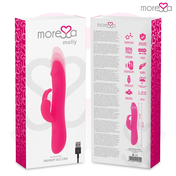 MORESSA - MOLLY PREMIUM SILICONE RICARICABILE