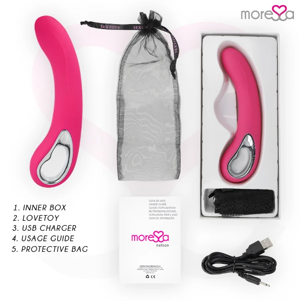 MORESSA - NELSON PREMIUM SILICONE RICARICABILE