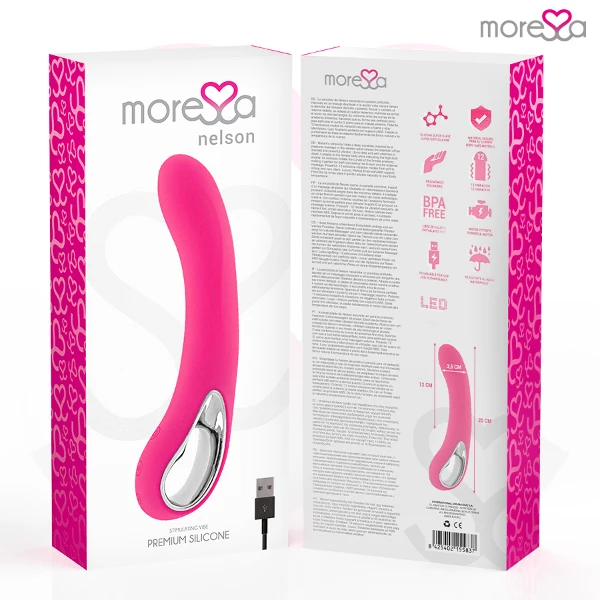 MORESSA - NELSON PREMIUM SILICONE RICARICABILE