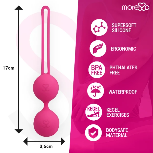 MORESSA - OSIAN TRE PREMIUM SILICONE ROSA