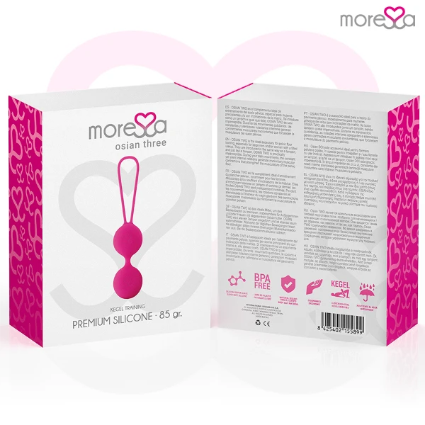 MORESSA - OSIAN TRE PREMIUM SILICONE ROSA