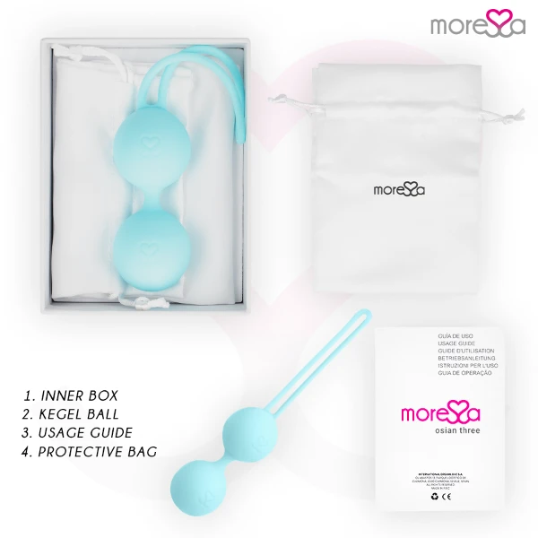 MORESSA - OSIAN TRE SILICONE PREMIUM TURCHESE