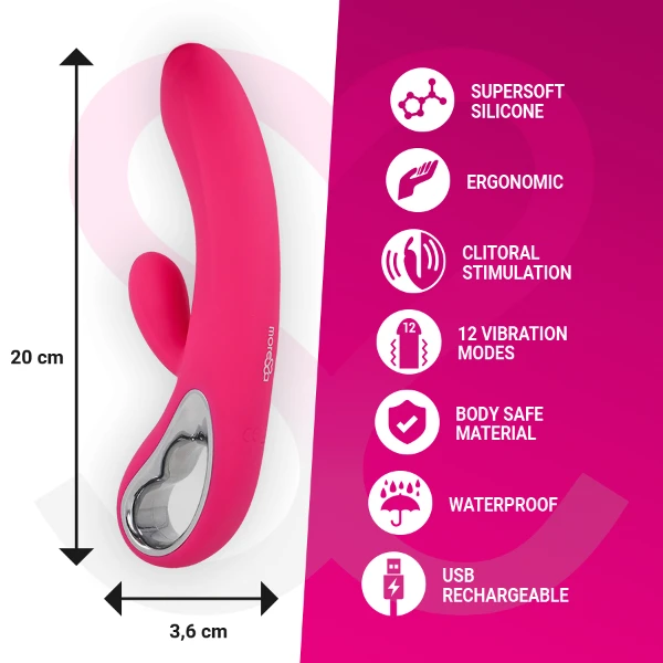 MORESSA - TROY PREMIUM SILICONE RICARICABILE