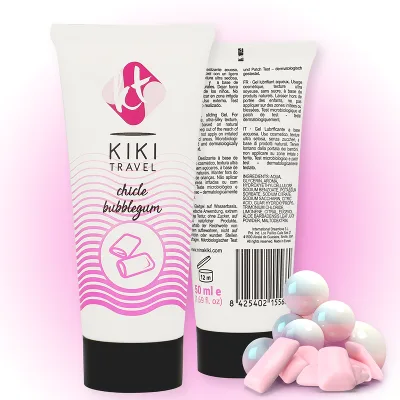 KIKÍ TRAVEL - FRAGOLA GUM LUBRIFICANTE 50 ML