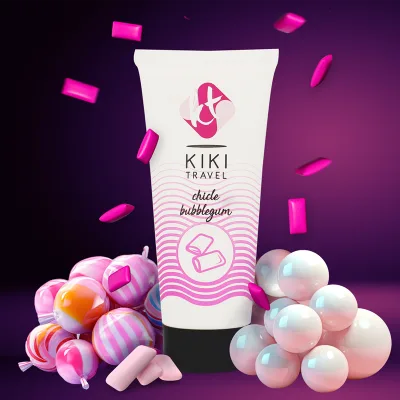 KIKÍ TRAVEL - FRAGOLA GUM LUBRIFICANTE 50 ML