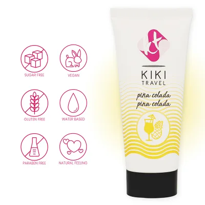 KIKÍ TRAVEL - PINA COLADA LUBRIFICANTE 50 ML