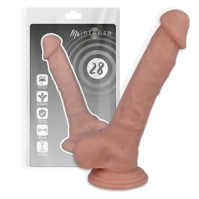 MR INTENSE - 28 PENE REALÍSTICO 22.3 CM -O- 3.4 CM