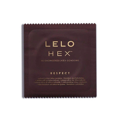 LELO - HEX CONDOMS RESPECT XL 3 PACK