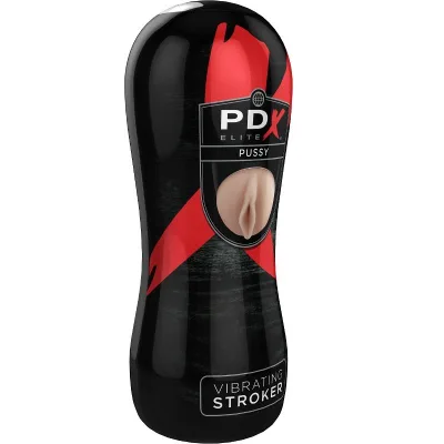 PDX ELITE - MASTURBADOR CON VIBRACIÓN VAGINA