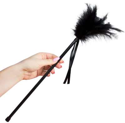 SECRETPLAY - PIUME NERE 40 CM