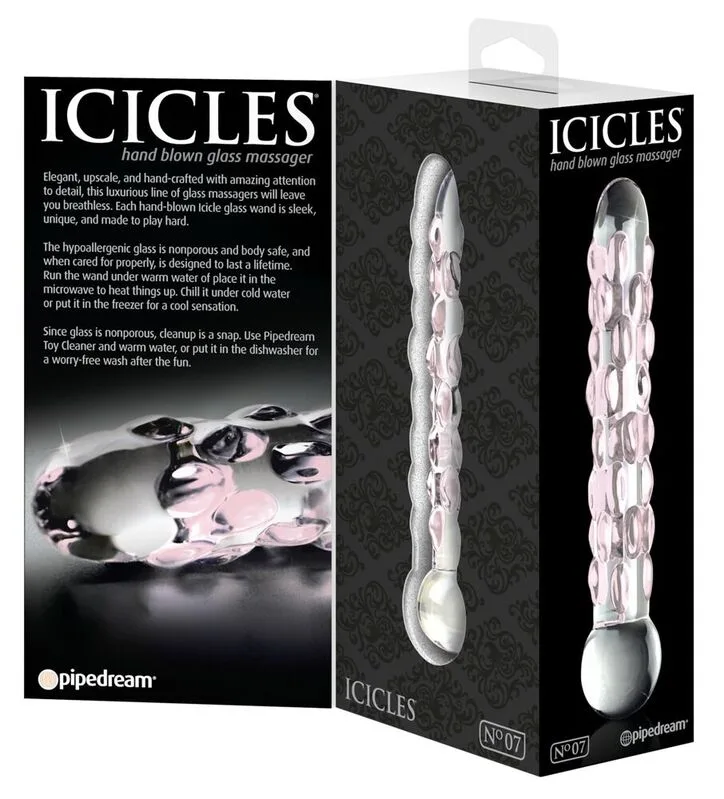 ICICLES - N. 07 MASAJEADOR DE VIDRIO