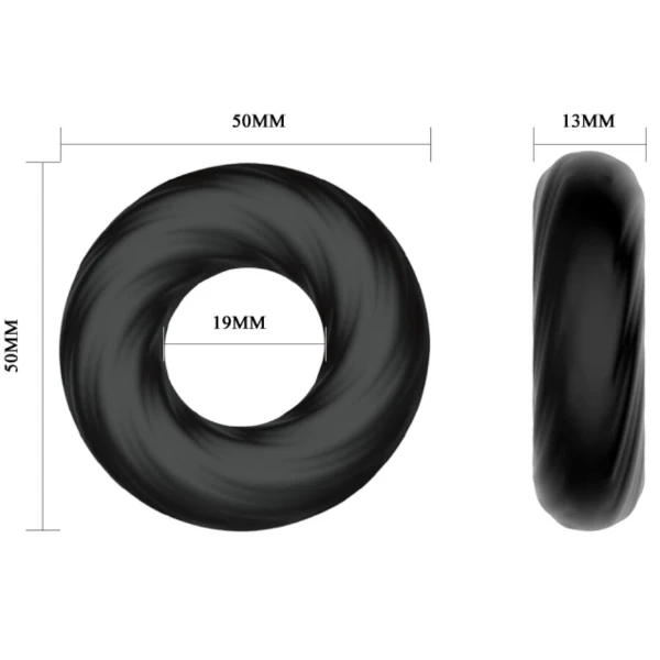 CRAZY BULL - ANELLO IN SILICONE A SPIRALE