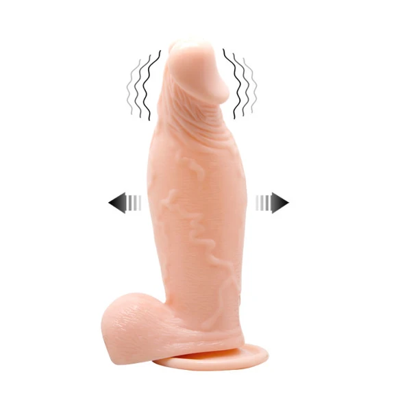 BAILE - DILDO REALÍSTICO VIBRADOR E INFLABLE