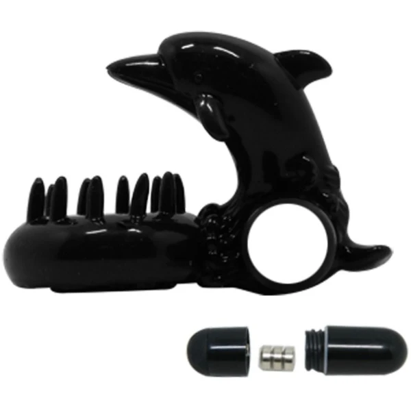 BAILE - SWEET RING ANELLO CON STIMOLATORE CLITORIDEO DELFINO