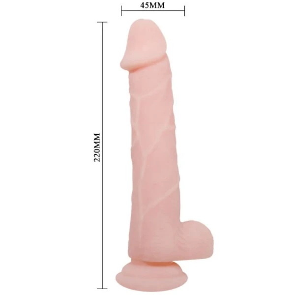 BAILE - SUPER DILDO REALÍSTICO 22 CM