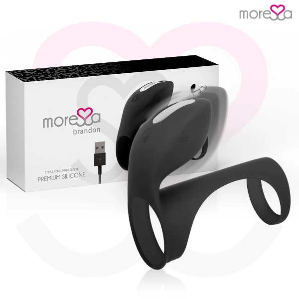 MORESSA - ANELLO VIBRATORE BRANDON CON COPERCHIO