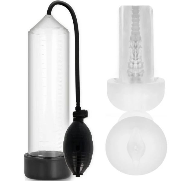 PUMP ADDICTED - RX3 TRASPARENTE CON MANICOTTO DEL PIACERE