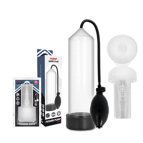 PUMP ADDICTED - RX3 TRASPARENTE CON MANICOTTO DEL PIACERE