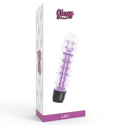 GLOSSY - VIBRATORE AXEL LILLA