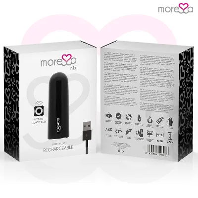 MORESSA - TELECOMANDO VIBRATORE NIX NERO