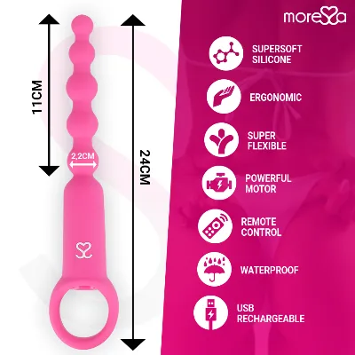 MORESSA - RONIE REMOTE CONTROL PIACERE ANALE ROSA